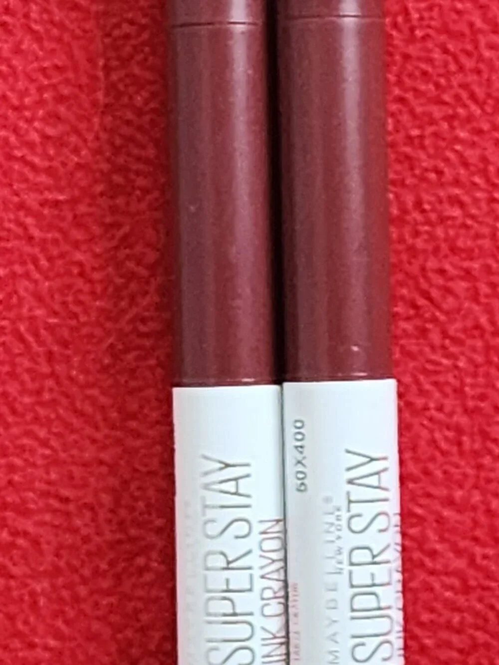Maybelline New York SuperStay Ink Lip Crayon .04oz Color 65 Settle for More 2PK